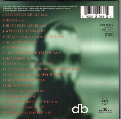 1. Outside (The Nathan Adler Diaries: A Hyper Cycle):David Bowie