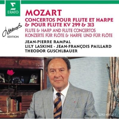 Wolfgang Amadeus Mozart - Jean-Pierre Rampal / Lily Laskine / Jean-François Paillard / Theodor Guschlbauer-0