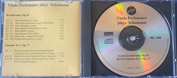 Vlado Perlemuter - Robert Schumann-2
