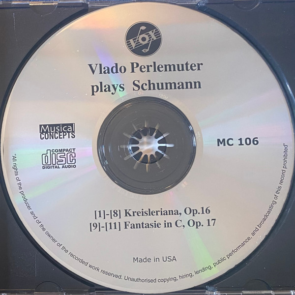 Vlado Perlemuter - Robert Schumann-3
