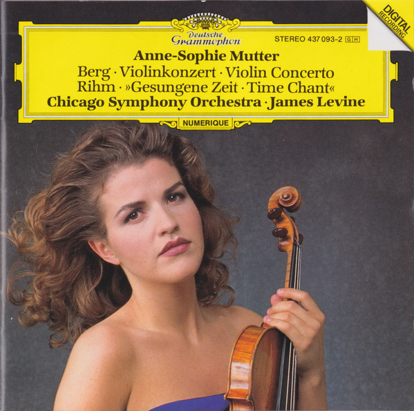 Alban Berg / Wolfgang Rihm, Anne-Sophie Mutter, Chicago Symphony Orchestra · James Levine (2)-0