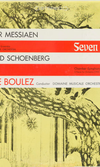 Olivier Messiaen / Arnold Schoenberg, Pierre Boulez, Orchestre Du Domaine Musical-0