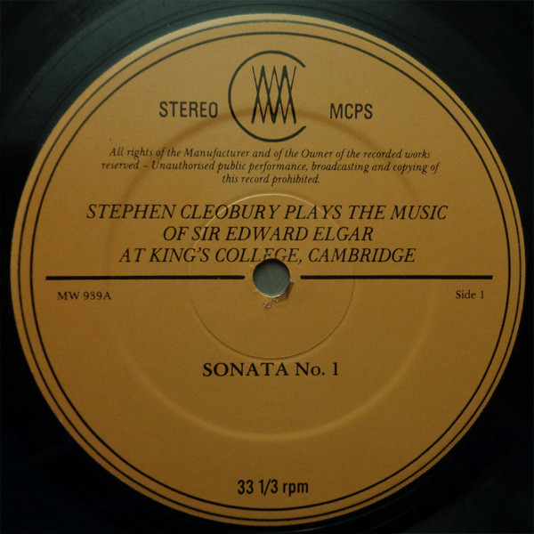 Stephen Cleobury, Sir Edward Elgar-2