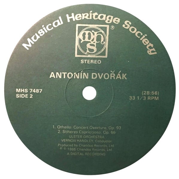 Antonín Dvořák / Ulster Orchestra, Vernon Handley-3