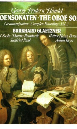 The Oboe Sonatas Complete Recording - Vol.2:Georg Friedrich Händel