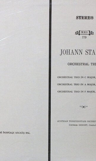 Jan Václav Antonín Stamic, Tonkünstler Orchestra, Dietfried Bernet-0