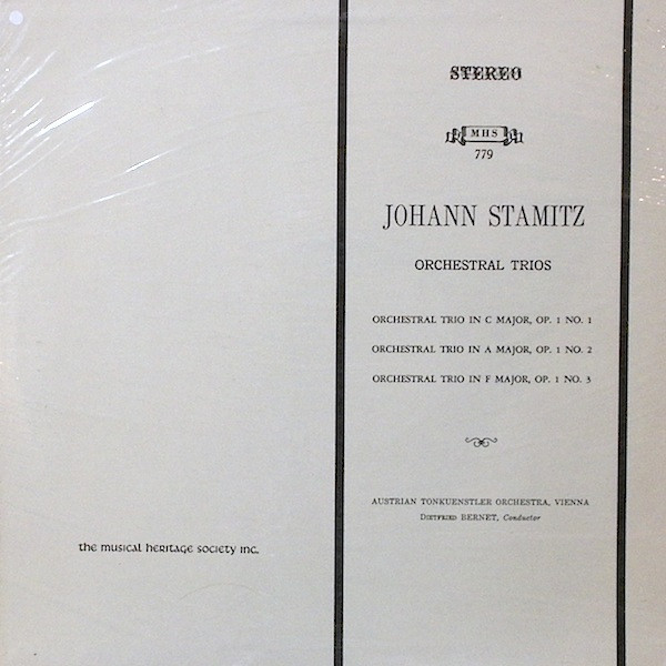 Jan Václav Antonín Stamic, Tonkünstler Orchestra, Dietfried Bernet-0
