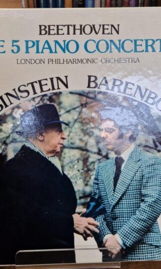 Beethoven. The Five Piano Concertos:Arthur Rubinstein