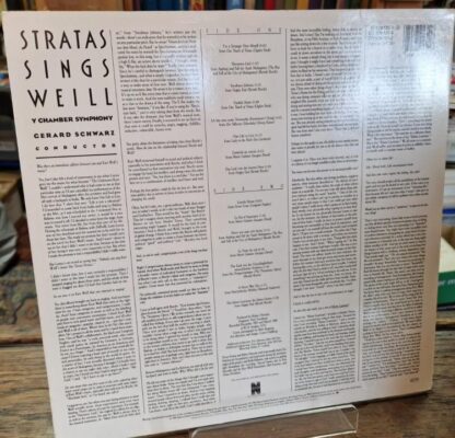 Stratas Sings Weill:Teresa Stratas - Image 2