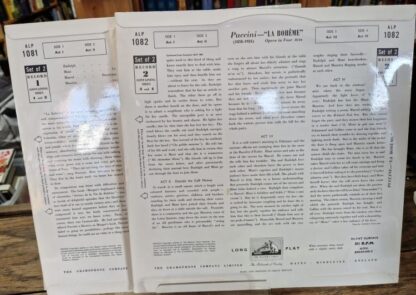Puccini. La Bohème (Complete 2 LPs):Arturo Toscanini - Image 2