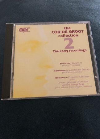 Cor de Groot, Robert Schumann, Ludwig van Beethoven, Concertgebouworkest, Willem Mengelberg-0