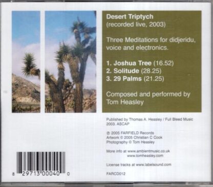 Desert Triptych:Tom Heasley - Image 2