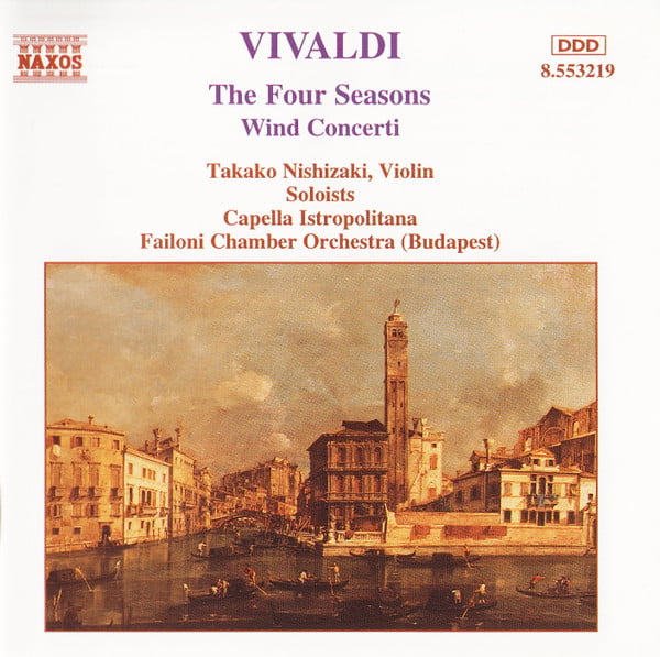 Antonio Vivaldi, Takako Nishizaki, Capella Istropolitana, Stephen Gunzenhauser-0