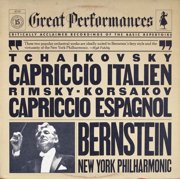 Pyotr Ilyich Tchaikovsky, Nikolai Rimsky-Korsakov, Leonard Bernstein, New York Philharmonic-0