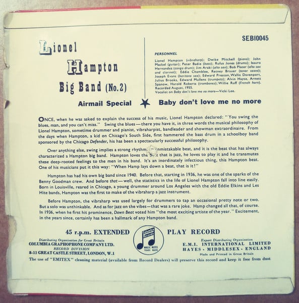 Lionel Hampton & His Big Band-1