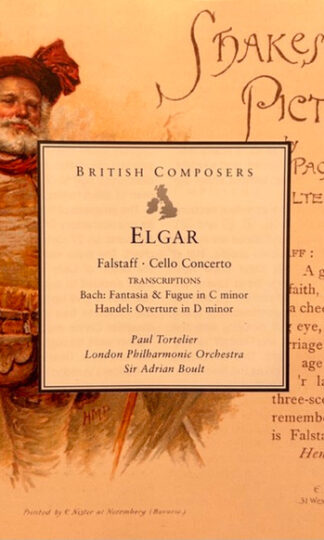 Sir Edward Elgar, Paul Tortelier, London Philharmonic Orchestra, Sir Adrian Boult-0