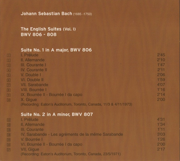 Johann Sebastian Bach - Glenn Gould-2
