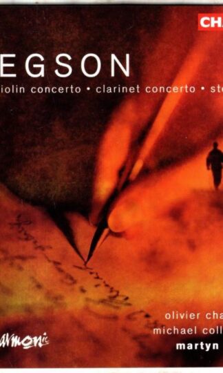 Blazon/Clarinet Concerto/Stepping Out/Violin Concerto:Edward Gregson