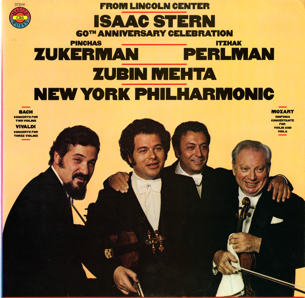 Isaac Stern / Pinchas Zukerman / Itzhak Perlman / Zubin Mehta / New York Philharmonic-0