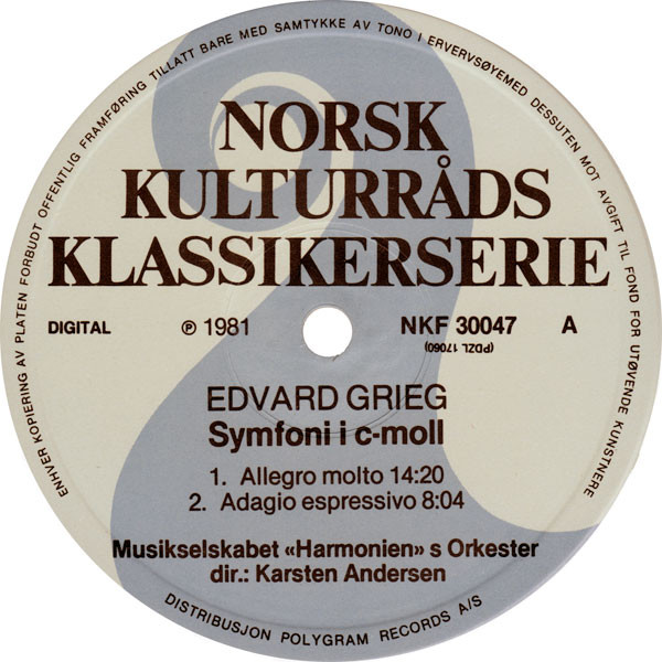 Edvard Grieg – Bergen Filharmoniske Orkester, Karsten Andersen-2