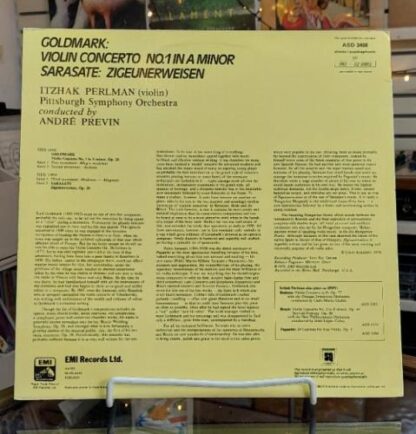 Violin Concerto No. 1 In A Minor / Zigeunerweisen:Karl Goldmark - Image 2