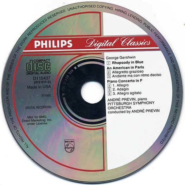 George Gershwin, Pittsburgh Symphony Orchestra, André Previn-2