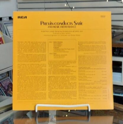 Previn Conducts Satie And Music From France:André Previn - Image 2
