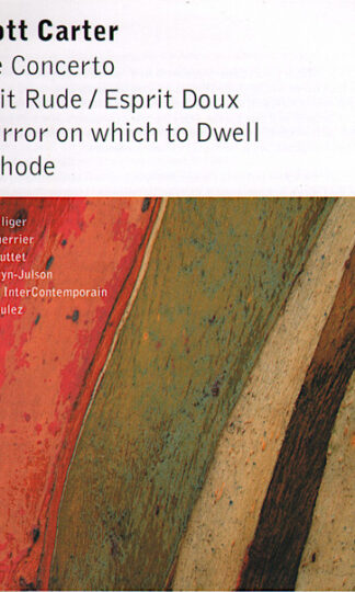 Elliott Carter / Heinz Holliger, Sophie Cherrier, André Trouttet, Phyllis Bryn-Julson, Ensemble Intercontemporain, Pierre Boulez-0