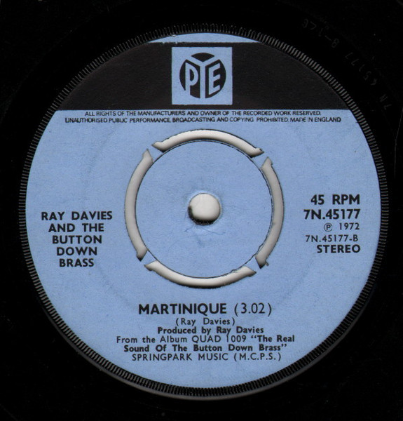 Ray Davies (3) and The Button Down Brass-1
