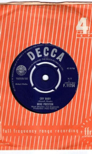Cry Baby:Mike Preston
