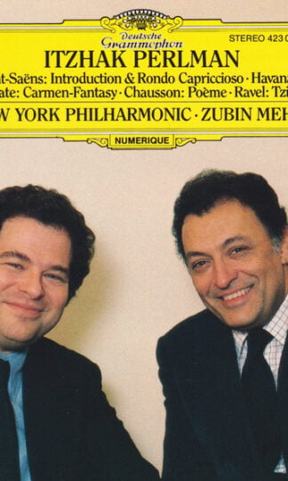 Camille Saint-Saëns · Pablo de Sarasate · Ernest Chausson · Maurice Ravel – Itzhak Perlman · New York Philharmonic · Zubin Mehta-0
