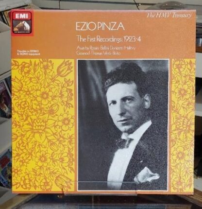 Ezio Pinza; The First Recordings:1923-4:Ezio Pinza