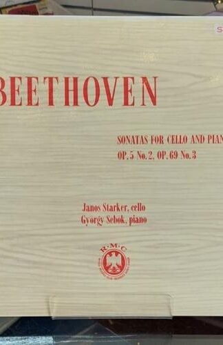 Cello Sonatas: No. 2 In G Minor, Op. 5 & No. 3 In A Major, Op. 69:Janos Starker