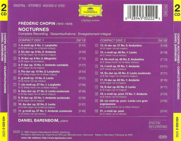 Frédéric Chopin | Daniel Barenboim-1