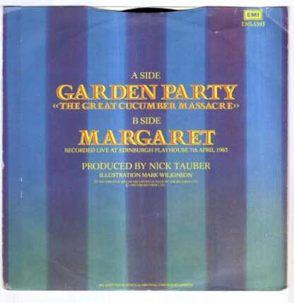 Garden Party (The Great Cucumber Massacre):Marillion - Image 2
