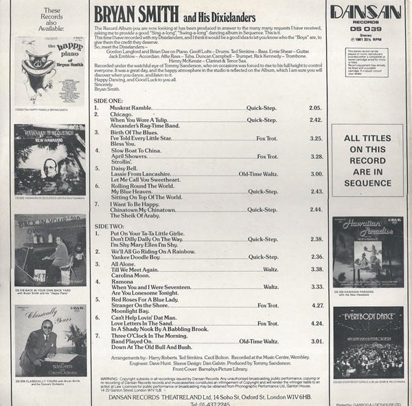 Bryan Smith And His Dixielanders-1