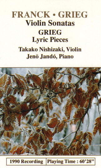 César Franck, Edvard Grieg - Takako Nishizaki, Jenö Jandó-0