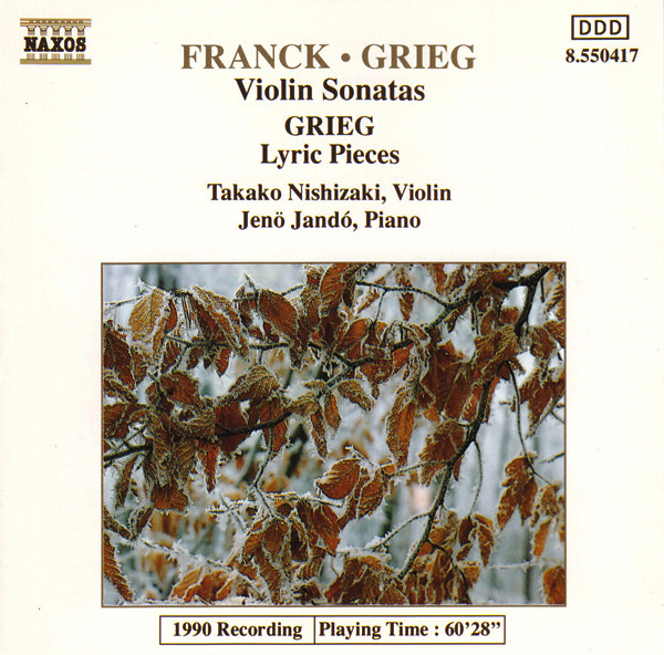 César Franck, Edvard Grieg - Takako Nishizaki, Jenö Jandó-0
