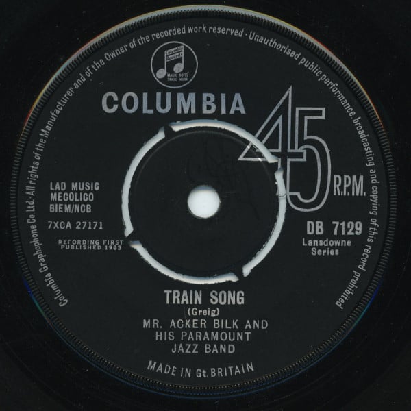 Acker Bilk And His Paramount Jazz Band-1