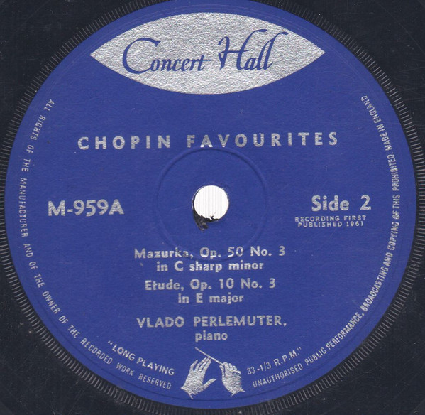 Frédéric Chopin - Vlado Perlemuter-3