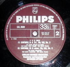 Carl Philipp Emanuel Bach, English Chamber Orchestra, Raymond Leppard-3