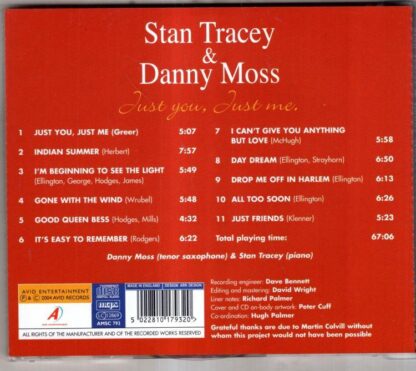 Just You, Just Me:Stan Tracey & Danny Moss - Image 2