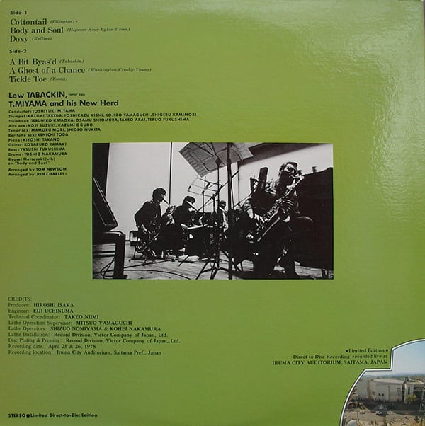 Lew Tabackin With Toshiyuki Miyama & The New Herd-1