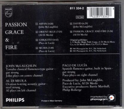 Passion, Grace & Fire:John McLaughlin, Al Di Meola, Paco De Lucía - Image 2