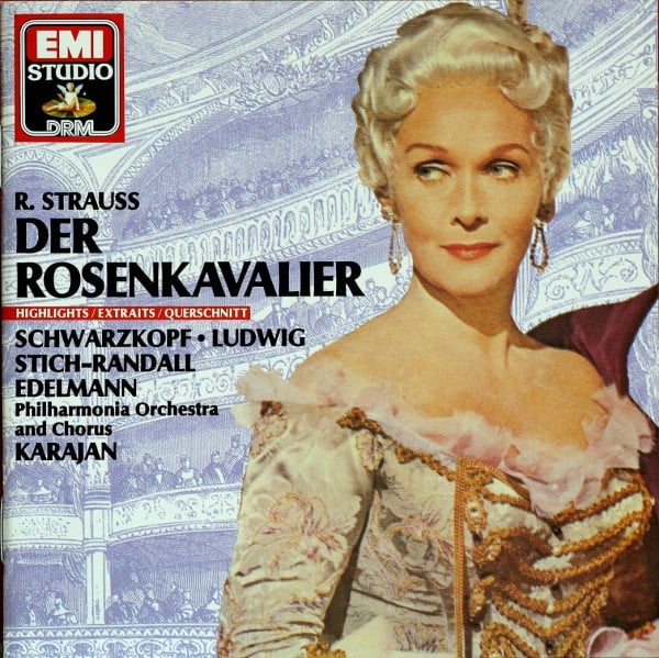 Richard Strauss, Elisabeth Schwarzkopf, Christa Ludwig, Teresa Stich-Randall, Otto Edelmann, Philharmonia Orchestra And Philharmonia Chorus, Herbert von Karajan-0