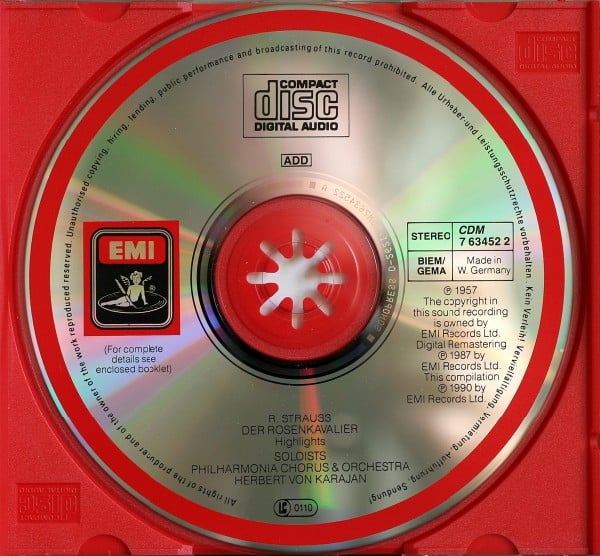 Richard Strauss, Elisabeth Schwarzkopf, Christa Ludwig, Teresa Stich-Randall, Otto Edelmann, Philharmonia Orchestra And Philharmonia Chorus, Herbert von Karajan-2