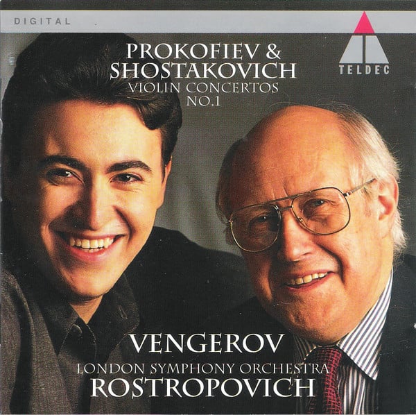 Sergei Prokofiev & Dmitri Shostakovich, Maxim Vengerov, London Symphony Orchestra, Mstislav Rostropovich-0