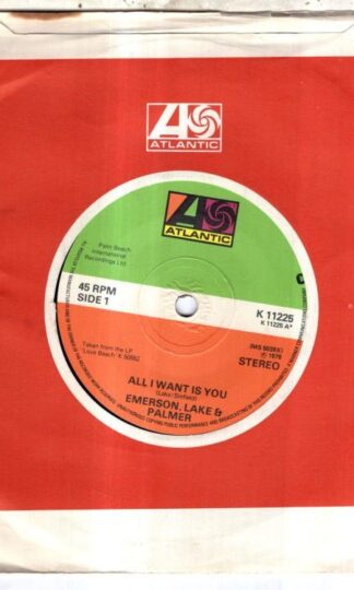 All I Want Is You:Lake and Palmer Emerson