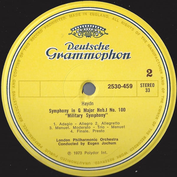 Joseph Haydn, London Philharmonic Orchestra • Eugen Jochum-3
