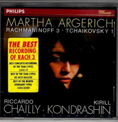Rachmaninoff 3 • Tchaikovsky 1:Martha Argerich
